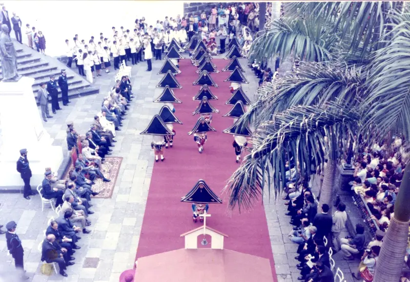 Visita de SS.MM. los Reyes de España a La Palma